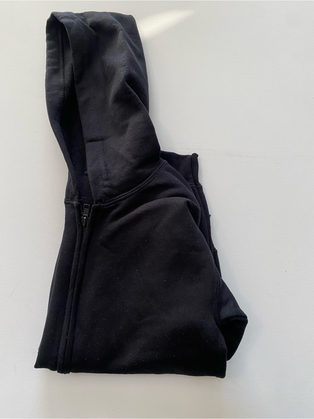 Gildan Heavy Blend Kids Black Pullover Hoodie Size Medium M (10-12)